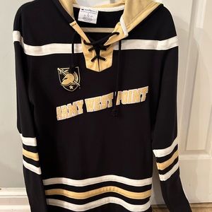 Army West Point Hockey hooded sweatshirt.